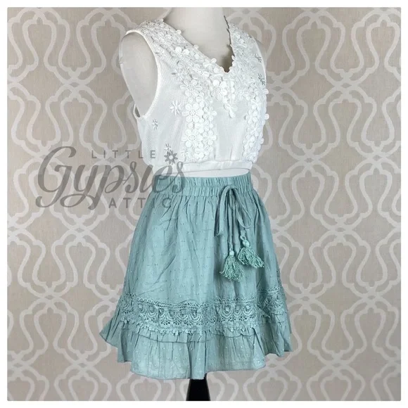 Little Gypsie's It's Spring Somewhere Ultra Mini Skirt - Picture 12 of 13